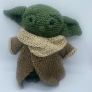 Handcrafted Crochet Amigurumi Baby Yoda-The Child, Grogu Star Wars Mandalorian
